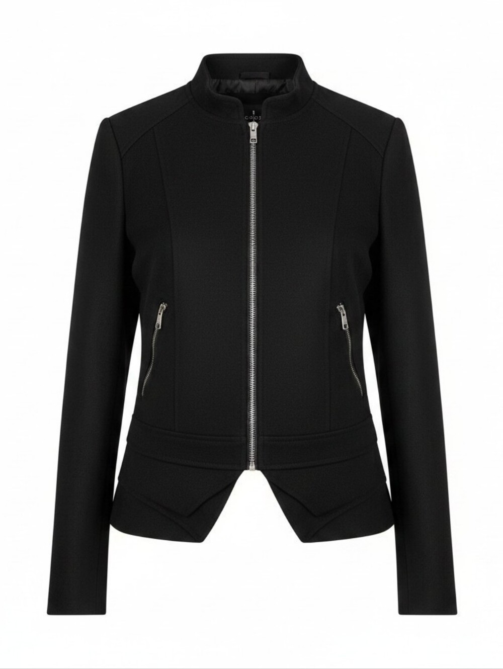 Faux Suede Moto Jacket Women (L) LA Coalition